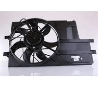 Ventola radiatore Ventola singola 85604 NISSENS per MERCEDES-BENZ