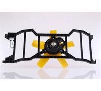 Ventola radiatore Ventola singola 85630 NISSENS per FORD FIESTA V FUSION