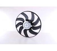 Nissens Ventola radiatore 85728 motore elettrico singola per Audi A5 (8T3) 2008-2013