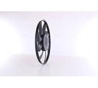 Ventola radiatore Ventola singola 85728 NISSENS per AUDI PORSCHE