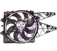 Fast Ventola radiatore singola FT56181 per Fiat/Abarth Grande Punto 1.4 T-Jet 1.3 D Multijet