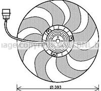 Ventola radiatore VN7526 AVA QUALITY COOLING per SEAT SKODA VW