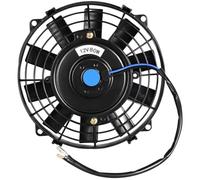 Ventola raffreddamento auto Ventola Per Radiatore Elettrico Ventola Per Motore Di Raffreddamento Universale Sottile Push Pull Da 12 Pollici 80W Con Kit Di Montaggio