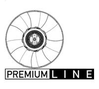 Ventola, raffreddamento motore MAHLE CFF 493 000P per CLASSE V 2.2 1999-2003