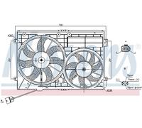 Nissens 85643 - Ventola, Raffreddamento Motore