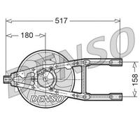 Ventola Raffreddamento motore PER Fiat Seicento/600 0.9 29 KW 39 CV