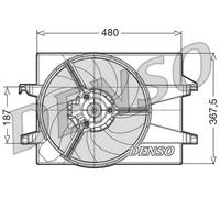 Ventola Raffreddamento motore PER Ford Fiesta V 1.25 16V 51 KW 70 CV