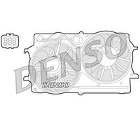 Ventola Raffreddamento motore PER Ford Focus 1.6 16V 74 KW 100 CV