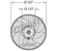 Ventola Raffreddamento motore PER Peugeot 306 Break 2.0 97 KW 132 CV