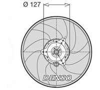 Ventola Raffreddamento motore PER Peugeot 405 I Break 1.6 SRi 4x4 65 KW 88 CV