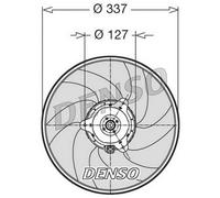 Ventola Raffreddamento motore PER Peugeot 405 I Break 1.6 SRi 4x4 65 KW 88 CV