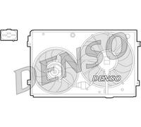 Denso Ventola Raffreddamento motore per Skoda Superb II sw 1.9 TDI 77 KW 105 CV