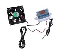 Ventola raffreddamento per armadi USB da 80 mm per armadi con controllo della temperatura 7 pale Forti flussi d ' per mantenere i dispositivi raffreddamento Ventola raffreddamento USB