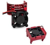 Ventola Raffreddamento Per Traxxas Per Rustler Per VXL 4x4 1/10RC | Potenziamento del tuo RC car con doppie ventole, riduci il calore dell'ESC e montaggio a clip parti Aggiorna