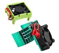 Ventola Raffreddamento Per Traxxas Per Rustler Per VXL 4x4 1/10RC | Potenziamento del tuo RC car con doppie ventole, riduci il calore dell'ESC e montaggio a clip parti Aggiorna