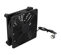 Ventola router alimentata USB 120 mm 5 V con regolatore di velocità raffreddame [EEK: A]