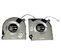 Ventola SET CPU + GPU per Acer Nitro 5 AN515-43, AN515-54, AN517-51, Nitro 7 AN715-51, Aspire 7 A715-42G, Aspire 7 A715-41G PN DFS531005PLOT, DFS541105FCOT, NS85C06-18K20, NS85C06-18K22, NS85C06-18K21