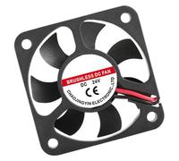 Ventola silenziosa per case del computer 5010 Alloggiamento in ABS Flussi d ' ottimizzati per impianti gioco DVR e dispositivi comunicazione Ventola con cuscinetto idraulico