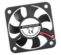 Ventola silenziosa per case del computer 5010 Alloggiamento in ABS Flussi d ' ottimizzati per impianti gioco DVR e dispositivi comunicazione Ventola con cuscinetto idraulico