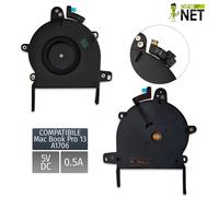 Ventola sinistra compatibile con Mac Book Pro 13 A1989 Metà 2018 MR9V2xx/A 0.5A