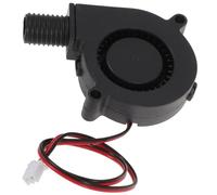 Ventola Soffiante 5015 12v Dc 7500rpm per Spazi Stretti | ABS, Rame e Gomma, Raffreddamento Diretto a Basso Profilo, per Maker e Tecnici, Nero