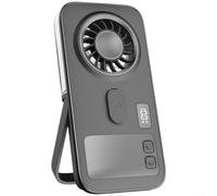 Ventola spray portatile ultra sottile con raffreddamento dual-core, ventola nebulizzante portatile per sollievo istantaneo, ventola da scrivania turbo silenziosa, ricaricabile con USB-C, per ufficio