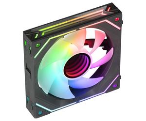 Ventola supplementare Mars Gaming MF-LINKFINITY PWM ARGB da 120 mm Nera