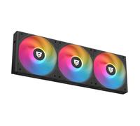 Ventola supplementare Nfortec Stellar Modular A-RGB nera