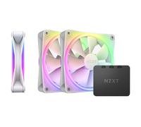 Ventola supplementare NZXT F120 RGB Duo Triple Pack da 120 mm, 1800 giri/min, doppio anello, 20 LED RGB