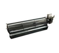 Ventola tangenziale lunghezza totale: 380 mm, dimensioni bocchetta: 304x40 mm,per stufa a pellet ANSELMO COLA, CADEL, FERROLI, NORDICA EXTRAFLAME