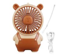 Ventola tascabile | Ventole portatili Elettriche USB di Piccole Dimensioni,Compatto Silenzioso Dispositivo di Raffreddamento con Interfacce USB per Campeggio Escursionismo Picnic Casa Scuola