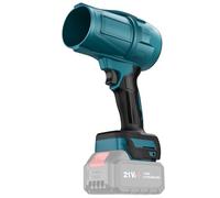 Ventola turbo per batteria Makita da 18 V, 1050 W, spazzaneve senza spazzole, 32000 giri/min, soffiatore elettrico per soffiare foglie, neve, polvere, soffiaggio (senza batteria)