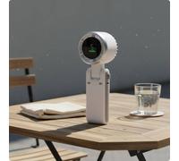 Ventola Turbo Portatile Silenzioso Mini Ventilatore a Mano Display LED