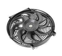 Ventola Universale Elettrica per Radiatore Sottile Leggera Altamente Efficiente per La Maggior Parte dei Radiatori delle Auto Incluso Kit di Montaggio