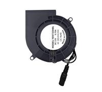 Ventola Ventilatore Senza Spazzole A 12v Cuscinetto A Sfiora Da 97 Mm Centrifugo Per Caminetti Barbecue