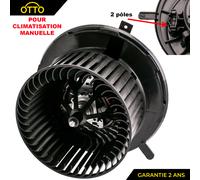 Ventola Climatizzazione Manuale Riscaldamento Cvc per Golf 5/6 Touran Tiguan