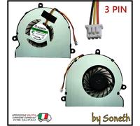 VENTOLA VENTOLINA FAN COOLER CPU PER HP 15-R214NL L1T25EA 15-R217NL L1T27EA