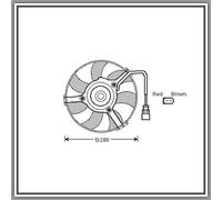 VENTOLA per AUDI, SEAT EXEO e EXEO ST, SKODA SUPERB I e VOLKSWAGEN