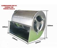 VENTOLATORE CENTRIFUGA CAMINO TIPO EBM D4E146-AU46-68