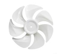 Ventole a sette pale per ventilatori a pavimento con circolatore d'aria progettate per migliorare la consistenza del flusso d'aria e ridurre le lame di caduta di pressione (bianco)