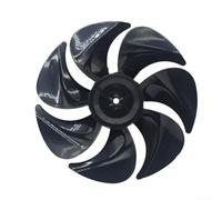 Ventole a sette pale per ventilatori a pavimento con circolatore d'aria progettate per migliorare la consistenza del flusso d'aria e ridurre le lame di caduta di pressione (nero)