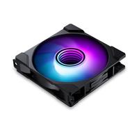 Ventole di raffreddamento ad alte prestazioni Phanteks M25-120 Gen2 Reversed Blade, 120mm ARGB, telaio ventola unificato a Daisy-Chain, hub Infinity Mirror, connessione a cavo singolo, Nero