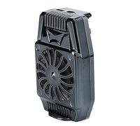 Ventole di Raffreddamento del Telefono Cellulare H15 Phone per Prevenzione del Calore da 4 a 6,7 pollici, Design Leggero e Mobile (Colore di cannoniere)