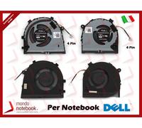 Ventole Dual Fan DELL Inspiron G3 3579 G3 3779 (CPU+GPU) Versione 5V