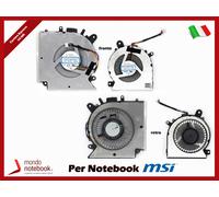 Ventole Dual Fan MSI Katana GF66 GF76 11SC 11UC 11UD 11UE MS-1582 (Coppia)