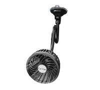 Ventole per auto che soffia aria fredda, ventola per auto a ventosa, ventola di raffreddamento regolabile da 12 V, circolazione dell'aria portatile, accessori per auto ricaricabili PA