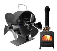 Ventole per bruciatore a legna - Ventilatore per stufa a legna, ventilatore alimentato a calore | Ventilatore silenzioso a circolazione alimentato dal calore, ventilatore per stufa a legna