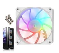 Ventole per computer - Ventola di raffreddamento - RGB Silent Slim CPU Radri radiatore per il gioco di lavoro a casa.