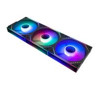 Ventole Thermalright TL-M12QR-S X3 da 120 mm silenziose, funzione PWM, effetti luce ARGB a specchio infinito, design delle pale della ventola inversa, nuovo modulo chip di alimentazione semplifica il