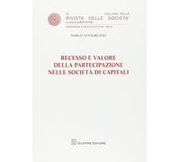 Ventoruzzo recesso valore partecipazione